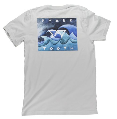 Wild Waves Tee - Silver - Back