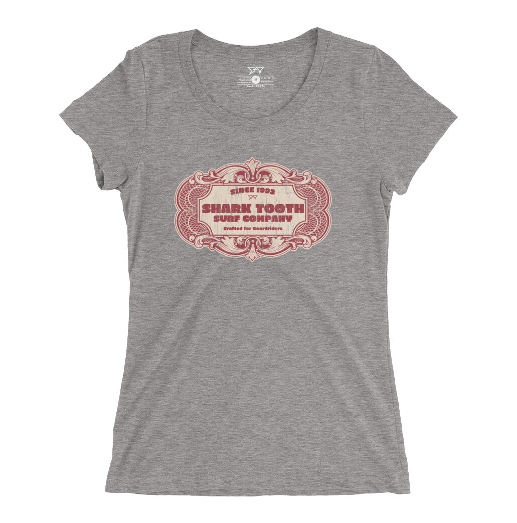 Ladies Crafted Tee - Gray