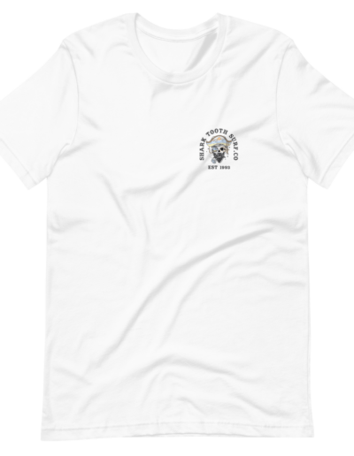 Palm Pirate Front - White