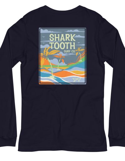 3-Hour Tour Long Sleeve - Navy - Back