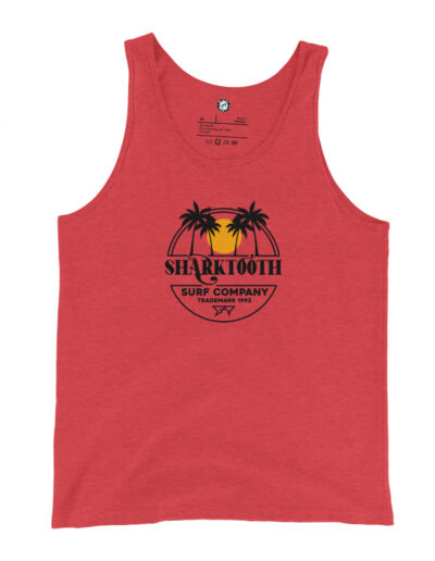 Tropic Rays Tank - Red Triblend